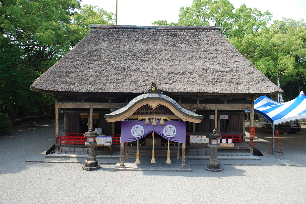 青井阿蘇神社拝殿