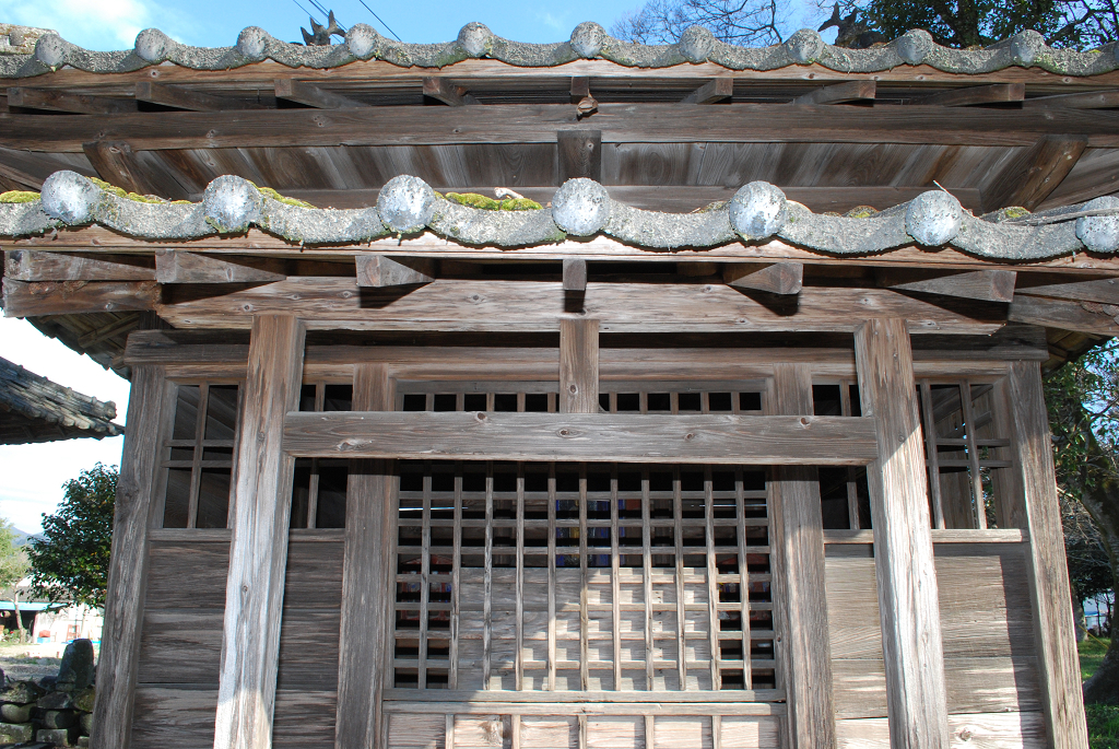 井口八幡神社阿弥陀堂正面