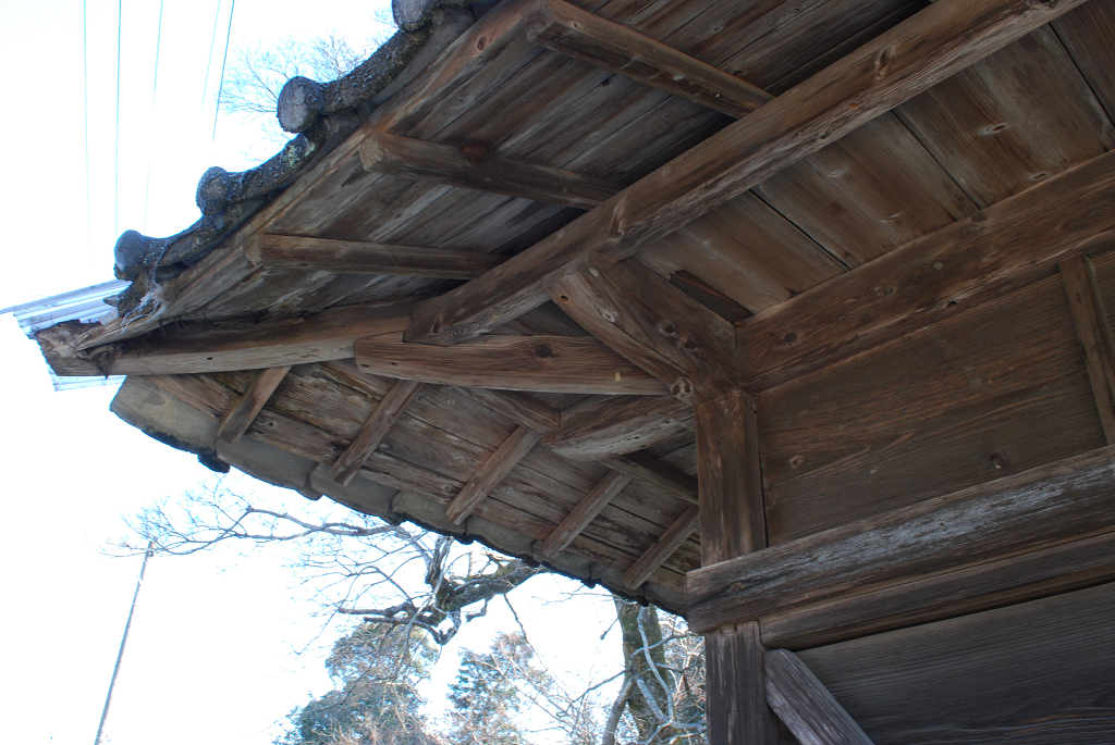 井口八幡神社阿弥陀堂軒廻り