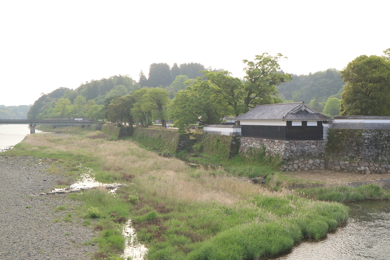 現在の人吉城跡隅櫓