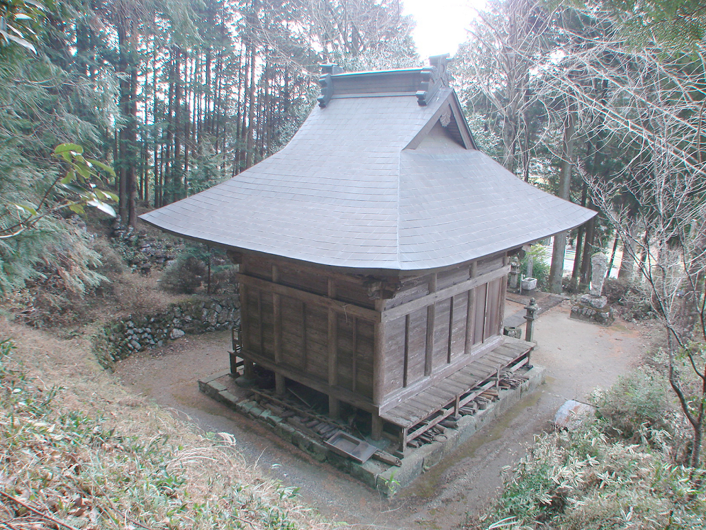 西福寺阿弥陀堂屋根