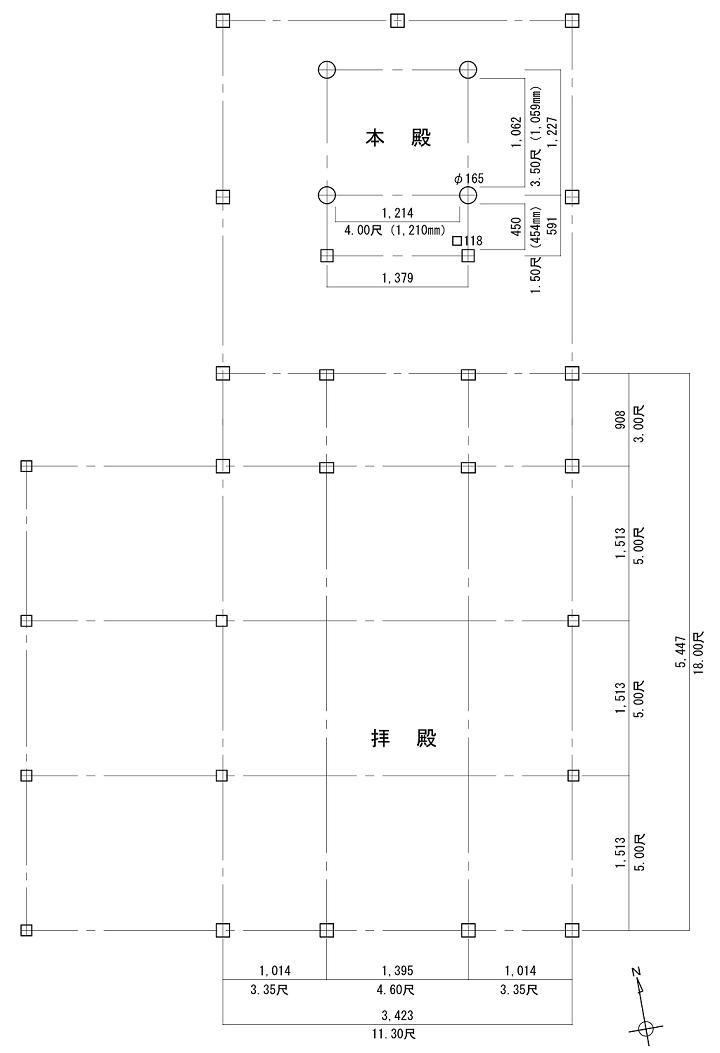 二宮神社本殿・拝殿