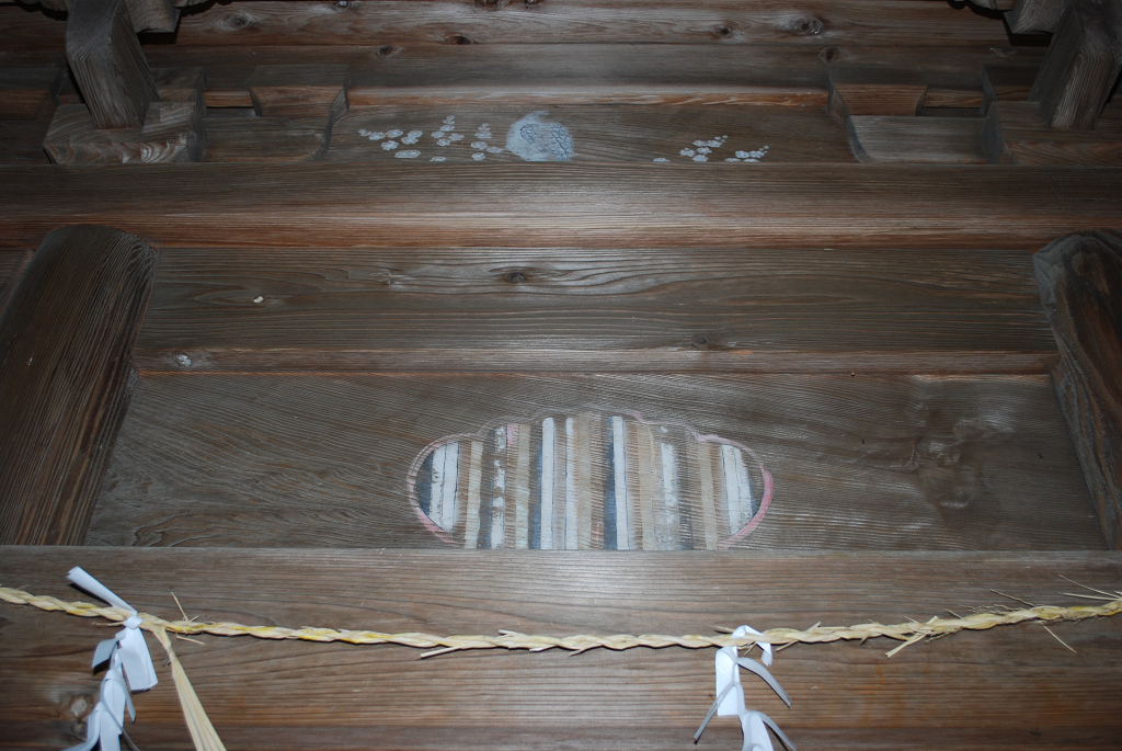 築地熊野座神社本殿格狭間