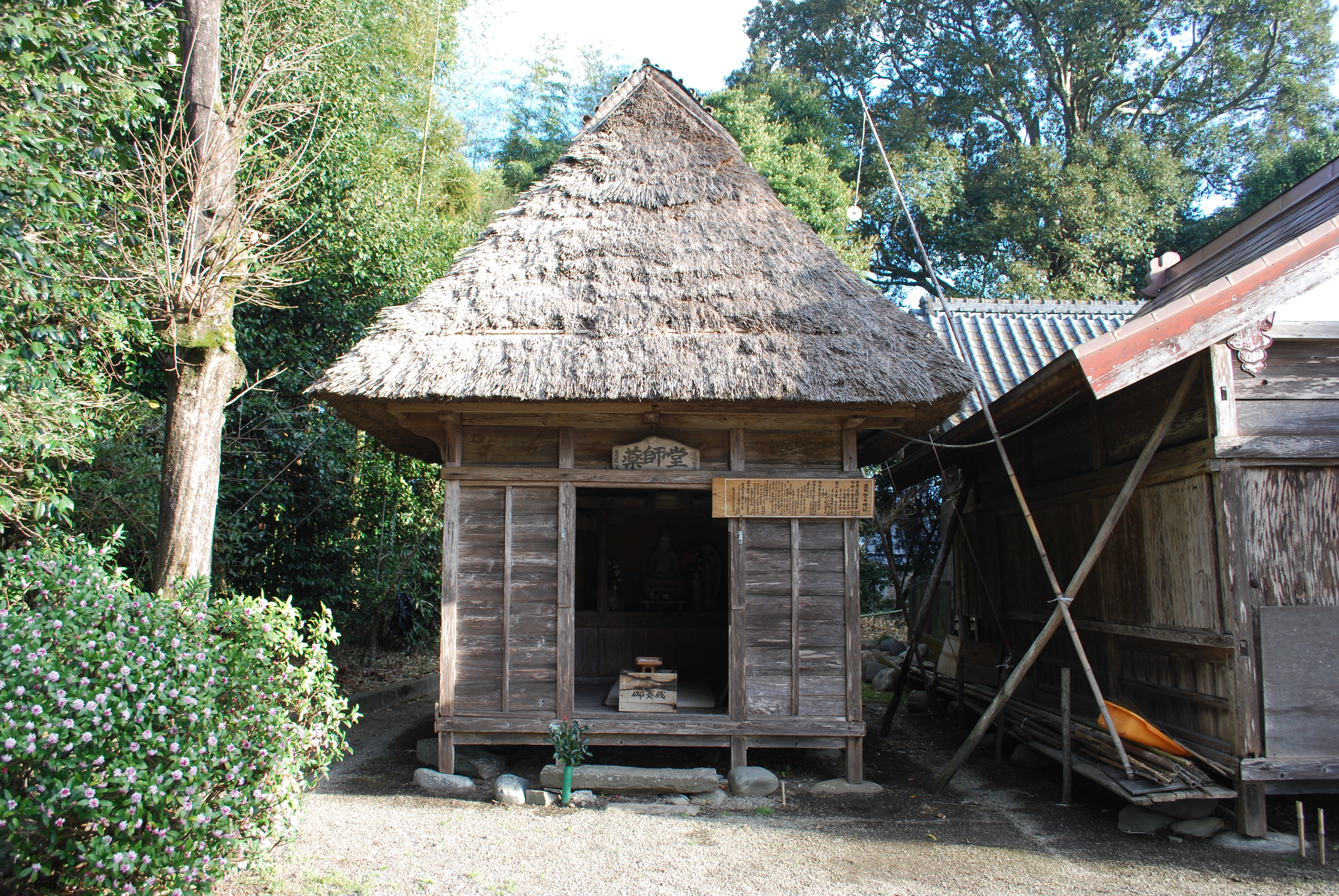 築地熊野座神社薬師堂