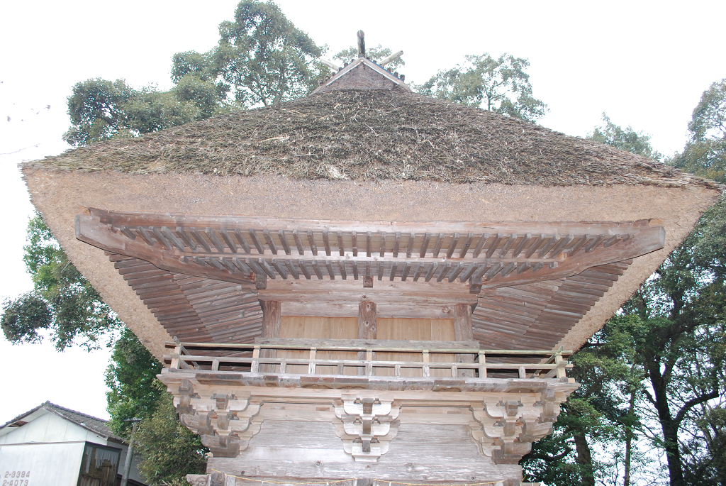 王宮神社楼門軒廻り